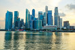 Foto: Singapore financial district Singapore financial district