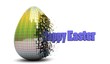 Illustration: happy easter happy easter