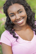 Beautiful African American Girl Young Woman
