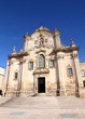 Matera cathedral, unesco world heritage city, Italy