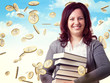 woman and money