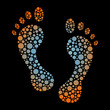 Funky footprint.