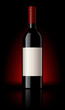 Bouteille de vin rouge vectorielle 2