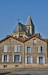 France, the  street in Triel sur Seine