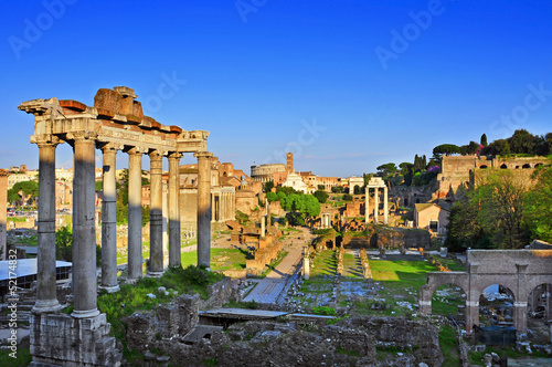 Photo: Roman Forum in Rome, Italy Roman Forum in Rome, Italy