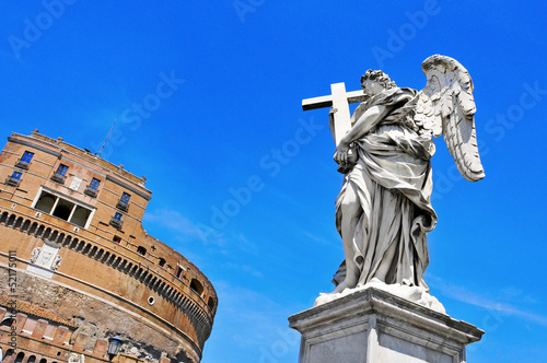 Photo: Castel Sant Angelo in Rome, Italy Castel Sant Angelo in Rome, Italy