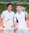 Male tennis players