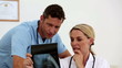 Doctors looking at x-ray