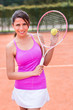 Female tennis player