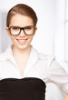 happy and smiling woman
