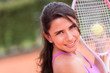 Photo: Woman playing tennis Woman playing tennis