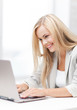 businesswoman with laptop