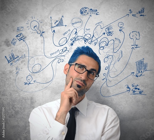 Photo: Creative businessman Creative businessman
