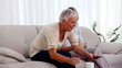 Happy women receiving a call while they are chatting
