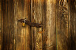 Photo: Old door with padlock Old door with padlock