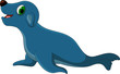 Vektor: seal cartoon seal cartoon