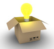 Illustration: Shipment of an idea Shipment of an idea