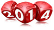 Dice 2014 Happy New Year