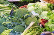 vegetables at the market