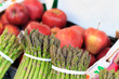 vegetables at the market