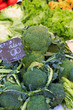 vegetables at the market