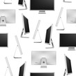 monitor seamless pattern