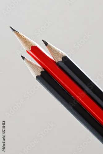 Photo: Three pencils Three pencils