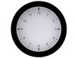 blank clock (without needles)