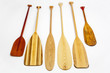 wooden canoe paddles