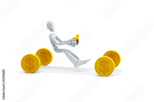 Illustration: car loan concept car loan concept