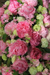 Peonies in a bridal arrangement