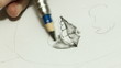 portrait drawing time lapse