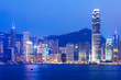 Hong Kong at night