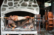 Whole roastet lamb