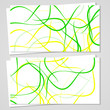 Vector business-card set for your design, abstract Illustration.