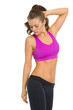 Portrait of fitness young woman