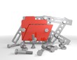 folder symbol  on mechanical construction