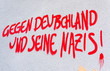 Grafffiti gegen Rechts