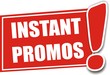 étiquette instant promos