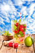 frischer Sommercocktail
