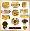 Luxury golden labels