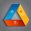Abstract 3D Paper Infographics