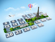traveling to Paris.