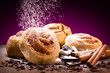 Sweet cinnamon rolls