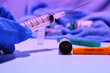 piqure,vaccin,seringue,grippe,sras