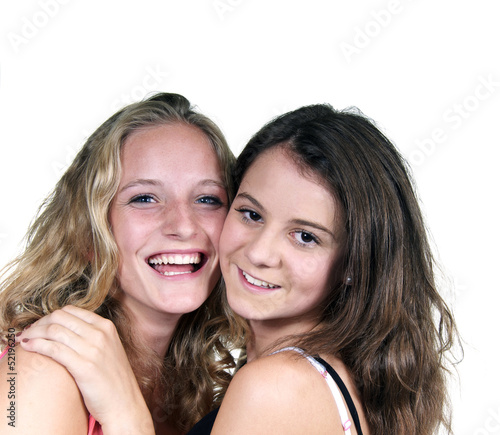 Photo: Zwei Mädchen Zwei Mädchen