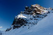 Rocky Mountains on the Ski Resort of Arabba, Dolomites Alps, Ita