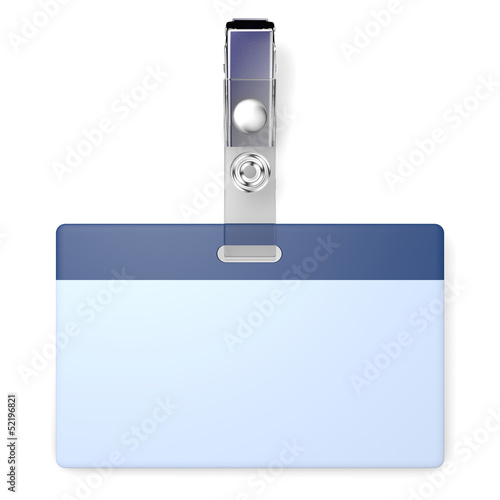 Illustration: 3D realistic render with blank badge and copyspace 3D realistic render with blank badge and copyspace