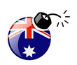 The Australian flag