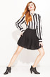 pleated bow